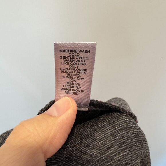 Cato Midi Pencil Skirt Stretch Knit High Waist Office Classic Women 22/24W Gray - Picture 5 of 8